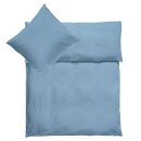 Jersey Bettwäsche 135x200cm + 80x80cm Eisblau