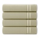 4 Stück Handtuch 50x100cm 2x Anthrazit & 2x Taupe