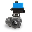Praher 3-Wege elektrischer Kugelhahn S4 | Ø 63 mm