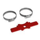 Solarsteuerung Set SC01 mit 2-Wege Kugelhahn S6 DN40, PVCU Klebemuffe d50, 230 VAC