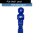 Bandito - Kickerfigur MasterCup Komplettset inkl Schrauben/Muttern (2x11St.)
