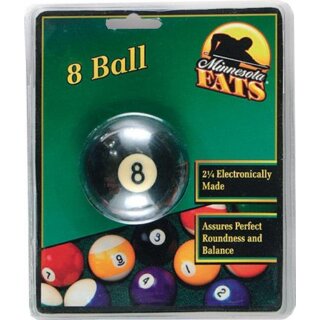 MF Poolball 57,2 mm Durchmesser / 1 Stck / orange/w.