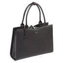 Socha Design Business bag Straight Line black - 14"-15.6", made from NIVODUR