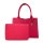 Socha Design Business bag Cherry red Midi - 14", made from NIVODUR