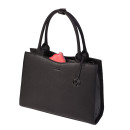 Socha Design Business bag deep black - 14", made from NIVODUR