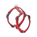 Karlie Flamingo ASP Geschirr - Rot 25 mm, 90-120 cm