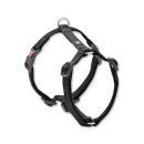 Karlie Flamingo ASP Geschirr - Schwarz 25 mm, 65-100 cm