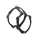 Karlie Flamingo ASP Geschirr - Schwarz 25 mm, 90-120 cm